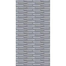 Самоклеюча 3D панель 3080x700x5мм Кладка Срібло SW-00001760