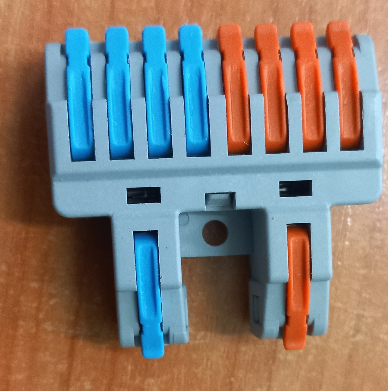 Клемa прохідна ENERGIO CMK-422-4 2-4від. із затискачем, фото 1