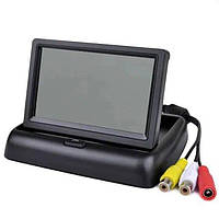 Монітор для камери заднього виду JL403ST 4,3" складаний для автомобіля (Black)