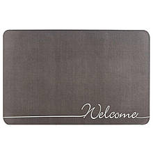 Вологопоглинаючий килимок сірий "Welcome" 38*58CM*3MM (D) SW-00001559