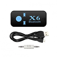 Аудио ресивер PIX-LINK Bluetooth AUX BT-X6 в автомобиль (Black)