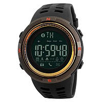 Мужские смарт часы Skmei 1250GD watсh (Brown Gold)