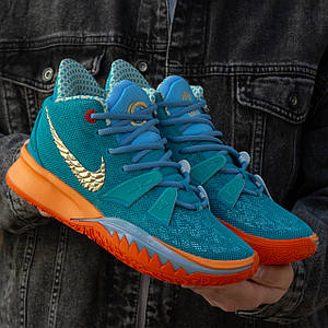 Чоловічі Кросівки Nike Kyrie 7 Blue Orange 40-41-42-43-44-45