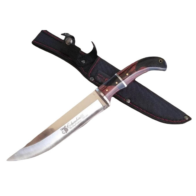 Мисливський ніж Columbia G-17 із Чохлом 30.5см Brown (7_00136)