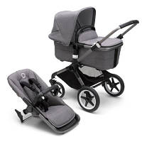 Коляска Bugaboo 2 в 1 Fox 3 Graphite - Grey Melange (2306010001)