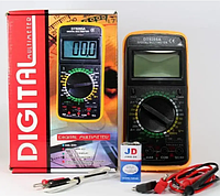Мультиметр цифровой с увеличенным табло и индикацией разряда батарей DT 9208А