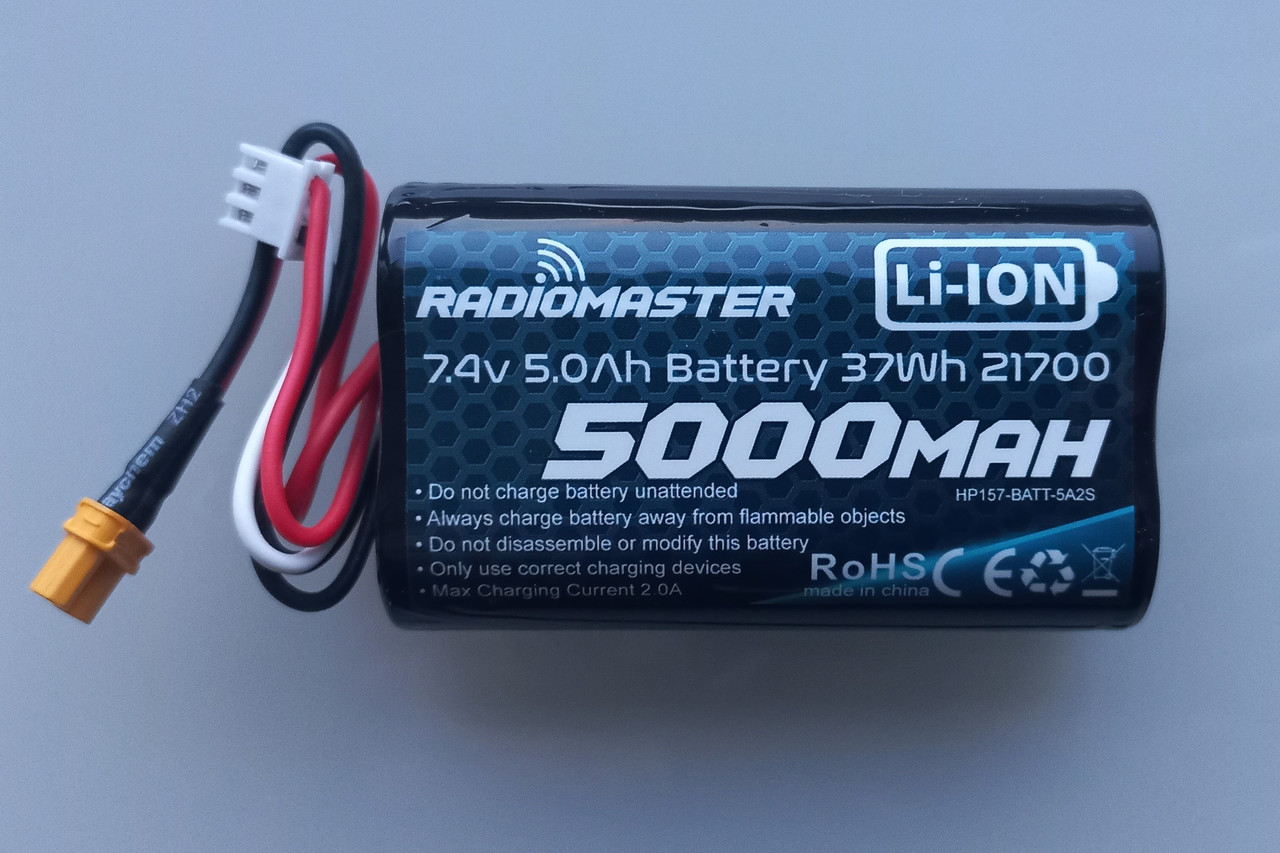 Акумулятор Radiomaster Li-Ion 5000mAh 7.4V (для пультів Radiomaster)