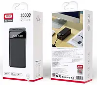 Повербанк XO PR164 + (30000mAh / : 2xUSB-A, Type-C 5V/2A / In: micro-USB, Type-C 5V/2A ) с LED Дисп