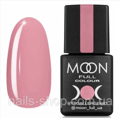 Гель-лак Moon Full Air Nude №17 (вінтажний рожевий світлий) 8 мл, фото 1