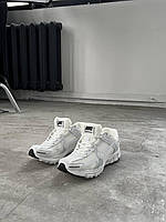 Женские демисезонные кроссовки Nike Vomero 5 White (белые) стильные кроссовки NK097 Найк тренд