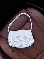 Женская сумка Diesel 1dr (белая) модная вместительная актуальная сумочка AS436 тренд