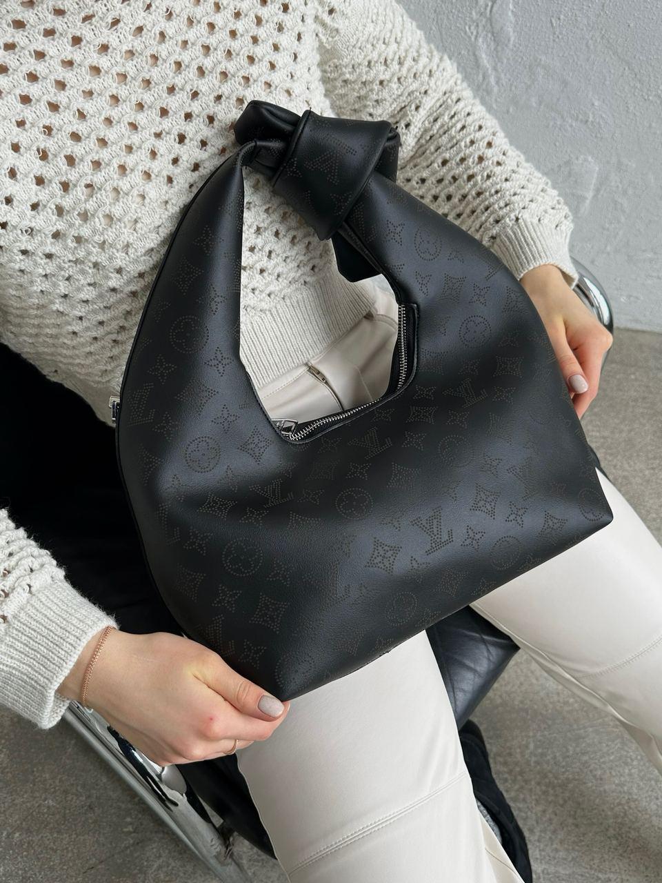 Жіноча сумка Louis Vuitton (чорна) витончена містка сумка AS494 vkross