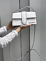 Женская сумка Jacquemus Le Bambino White (белая) элегантная деловая удобная сумка torba0180 cross