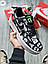 Чоловічі кросівки Nike Air Force 1 Low Worldwide (чорні з білим) стильні кросівки 706TP Найк vkross, фото 9