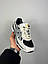 Чоловічі кросівки Asics Gel NYC Clay Grey Black 1201A789-001 (сірі з білим) модні 1201 Асікс vkross, фото 3