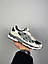 Чоловічі кросівки Asics Gel NYC Clay Grey Black 1201A789-001 (сірі з білим) модні 1201 Асікс vkross, фото 4