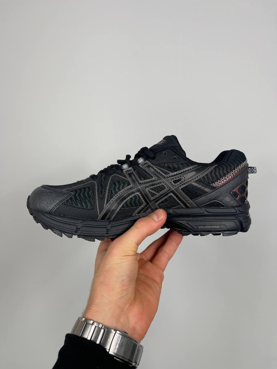 Чоловічі кросівки Asics Ael Kahana Black (чорні) модні низькі кросівки 1125 Асикс vkross