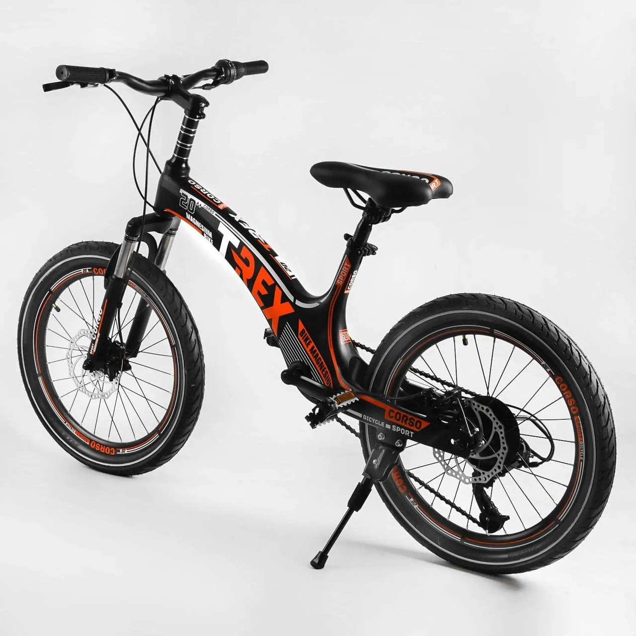 Детский спортивный велосипед 20" CORSO «T-REX» 70432 Б5397-13 - фото 3 - id-p2179041974