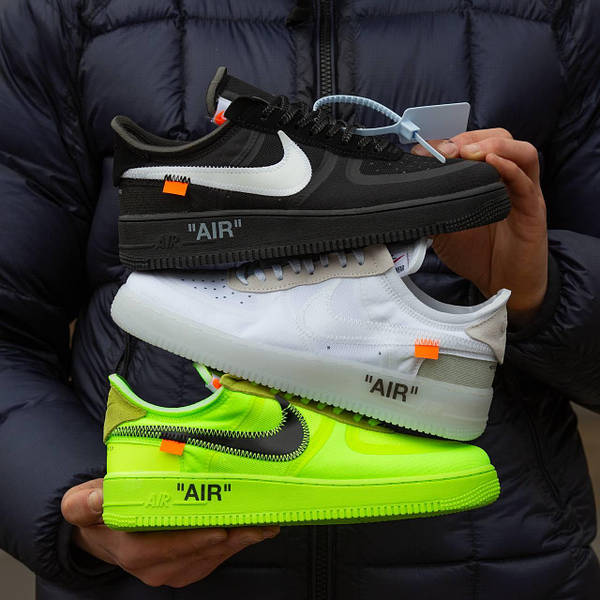 Nike air 7 off white best sale