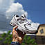 Чоловічі демісезонні кросівки New Balance 530 (білі із синім) стильні спортивні кроси 11148 Нью Беленс vkross, фото 4