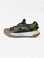 Мужские кроссовки Nike ACG Mountain Fly Low SE Pilgrim (зеленые) низкие повседневные кроссы NK601-N Найк тренд