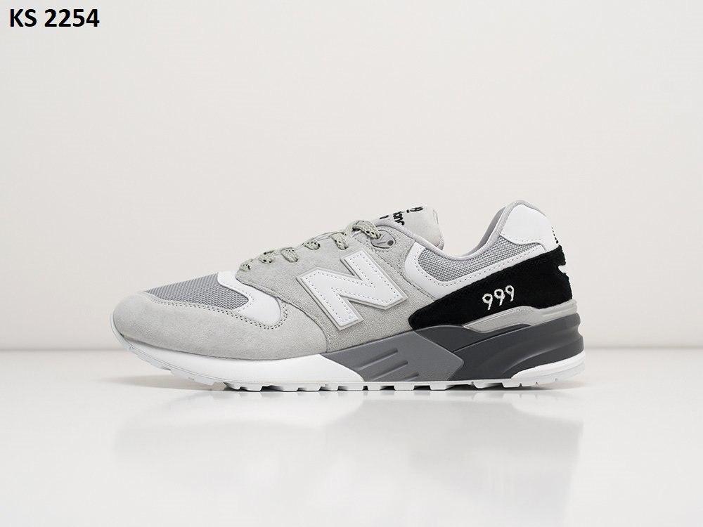 Чоловічі демісезонні кросівки New Balance 999 (сірі) спортивні стильні кроси KS 2254 Нью Беленс vkross