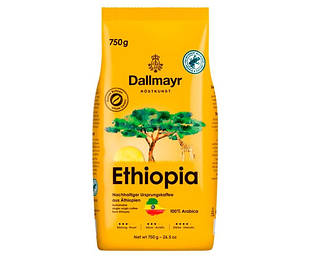 Кава Зернова Даллмайєр Ефіопія Dallmayr Ethiopia 750 г Німеччина