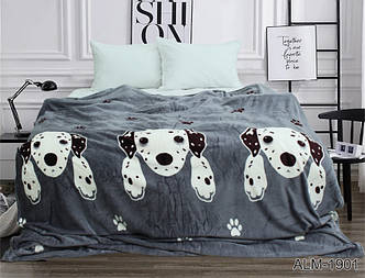 Плед велсофт (мікрофібра) ALM1901, фото 1