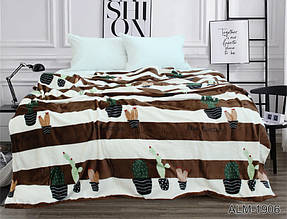 Плед велсофт (мікрофібра) ALM1906