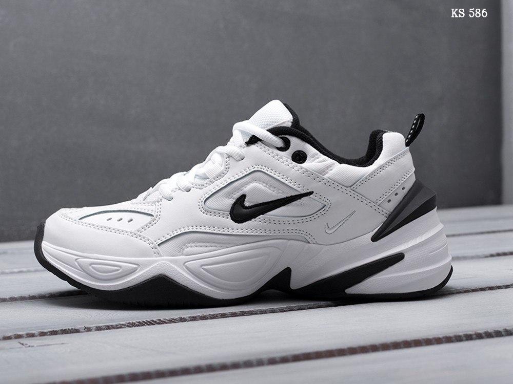 Чоловічі спортивні кросівки Nike V2K Tekno White Black (чорно-білі) модні демісезонні кроси KS586 Найк vkross