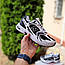 Чоловічі кросівки New Balance 530 (білі з чорним) стильні спортивні кроси 11147 Нью Беленс vkross, фото 6