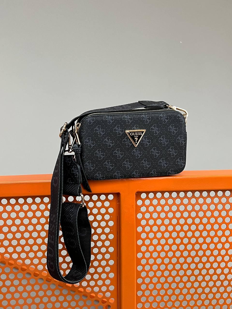 Жіноча сумка Guess The Snapshot Bag Dark Blue (темно-синя) красива сумочка на довгому ремені torba0216 vkross