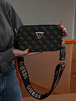 Женская сумка Guess The Snapshot Brown Bag V2 (коричневая) красивая модная сумочка torba0163 vkross