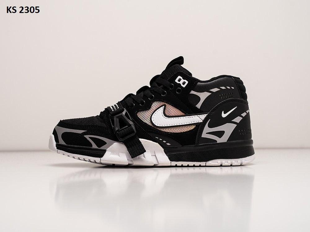 Чоловічі кросівки Nike Air Trainer 1 SP (чорно-білі) модні повсякденні кроси KS 2305 Найк vkross, фото 1