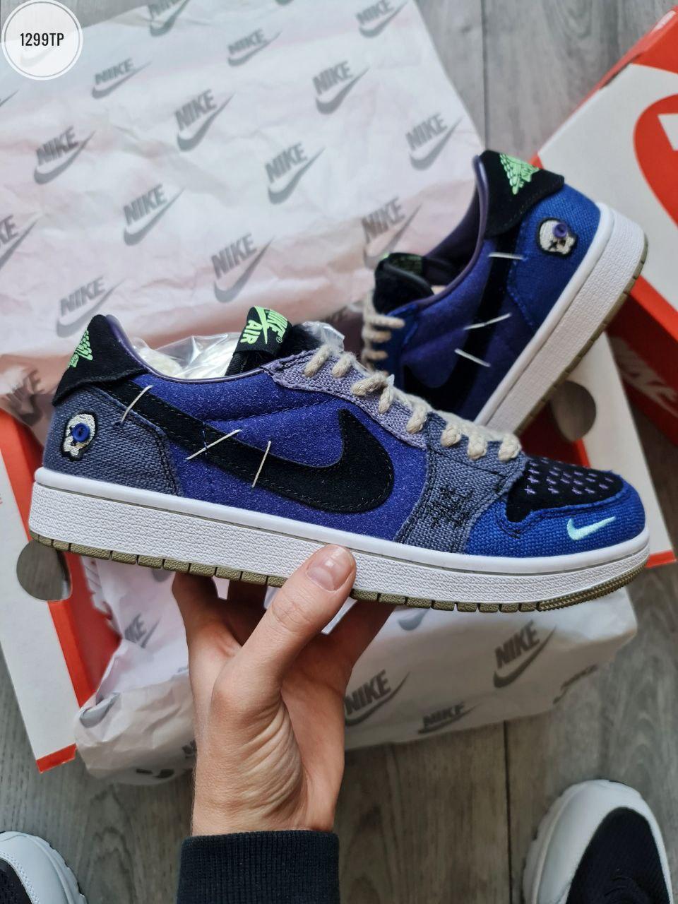 Чоловічі кросівки Nike Zion Williamson blue (сині) модні повсякденні кросівки 1299TP Найк vkross