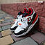 Чоловічі кросівки Nike Air Jordan LEGACY 312 LOW (біло-чорні з червоним) повсякденні 11084 Найк vkross, фото 8