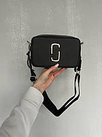 Женская сумка Marc Jacobs (черная) модная маленькая сумочка для девушки AS506 cross