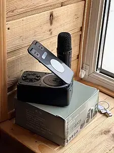 Підставка на телефон із колонкою з мікрофоном Blue Tooth AND K18 YU227, фото 2