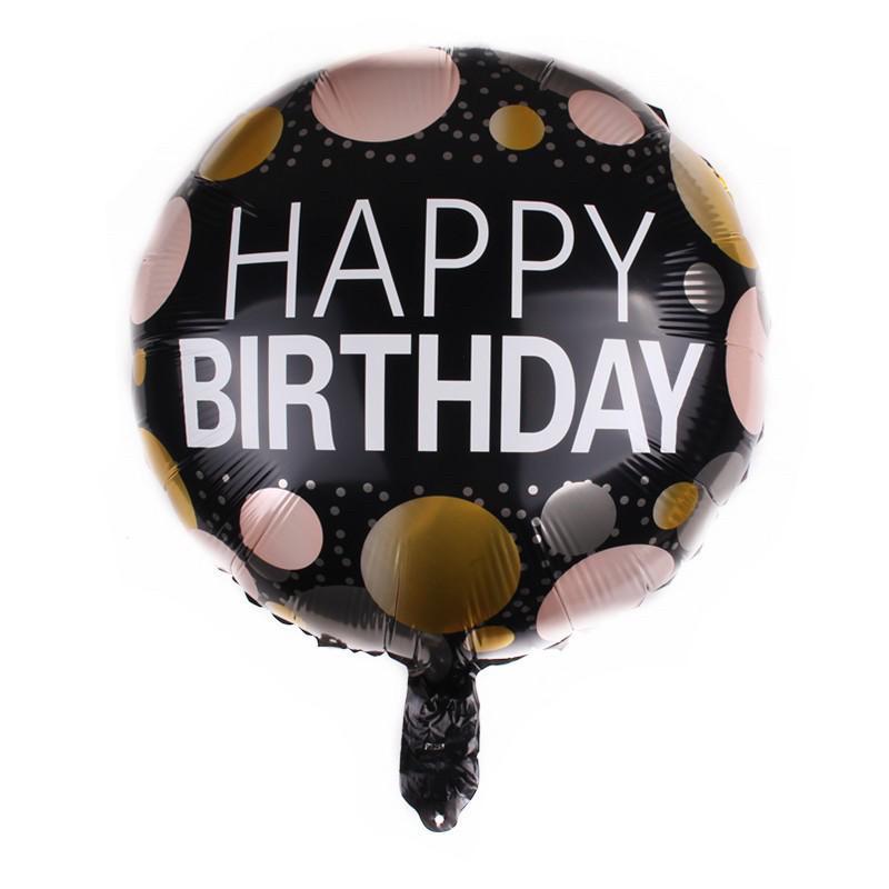 Фольгована куля Happy birthday