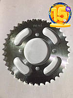 Звезда трансмиссии (задняя) Zongshen, Lifan 125/150 428-38T X-SPROCKET