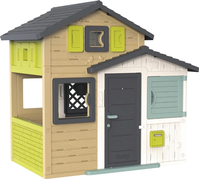 Будиночок Smoby Друзі Ево з поштовою скринькою і вікнами (810204)