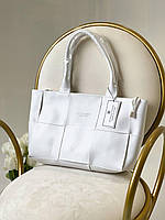 Женская сумка Bottega Veneta Arco Tote White (белая) актуальная крутая повседневная сумка torba0131 house