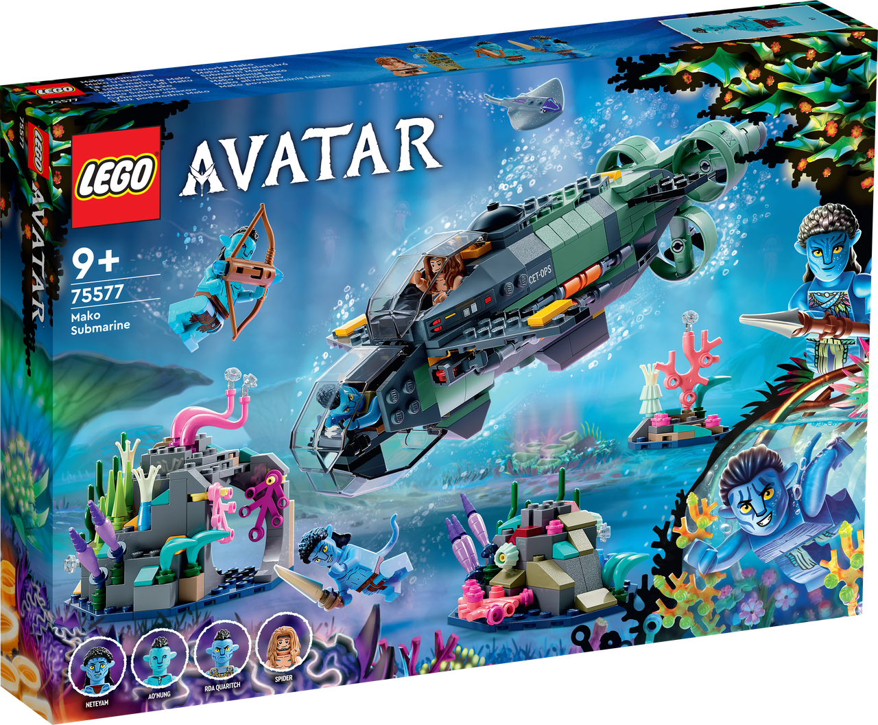 Конструктор LEGO Avatаr Подводная лодка Мако 75577 ЛЕГО Б5792-13 - фото 1 - id-p2179065969