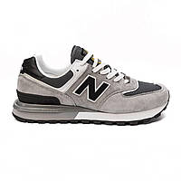 Мужские демисезонные кроссовки New Balance 574 Legacy X Stone Island (серые) спортивные кроссы 2651 НБ house