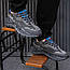 Чоловічі кросівки Reebok Zig Kinetica 2.5 Edge (темно-сірі) спортивні кросівки 2640 Рибок vkross, фото 5
