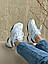 Чоловічі кросівки Nike M2K White/Black (біло-чорні) низькі стильні кросівки N0036 Найк vkross, фото 5