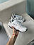 Чоловічі кросівки Nike M2K White/Black (біло-чорні) низькі стильні кросівки N0036 Найк vkross, фото 6