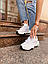 Чоловічі кросівки Nike M2K White/Black (біло-чорні) низькі стильні кросівки N0036 Найк vkross, фото 9
