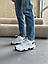 Чоловічі кросівки Nike M2K White/Black (біло-чорні) низькі стильні кросівки N0036 Найк vkross, фото 10