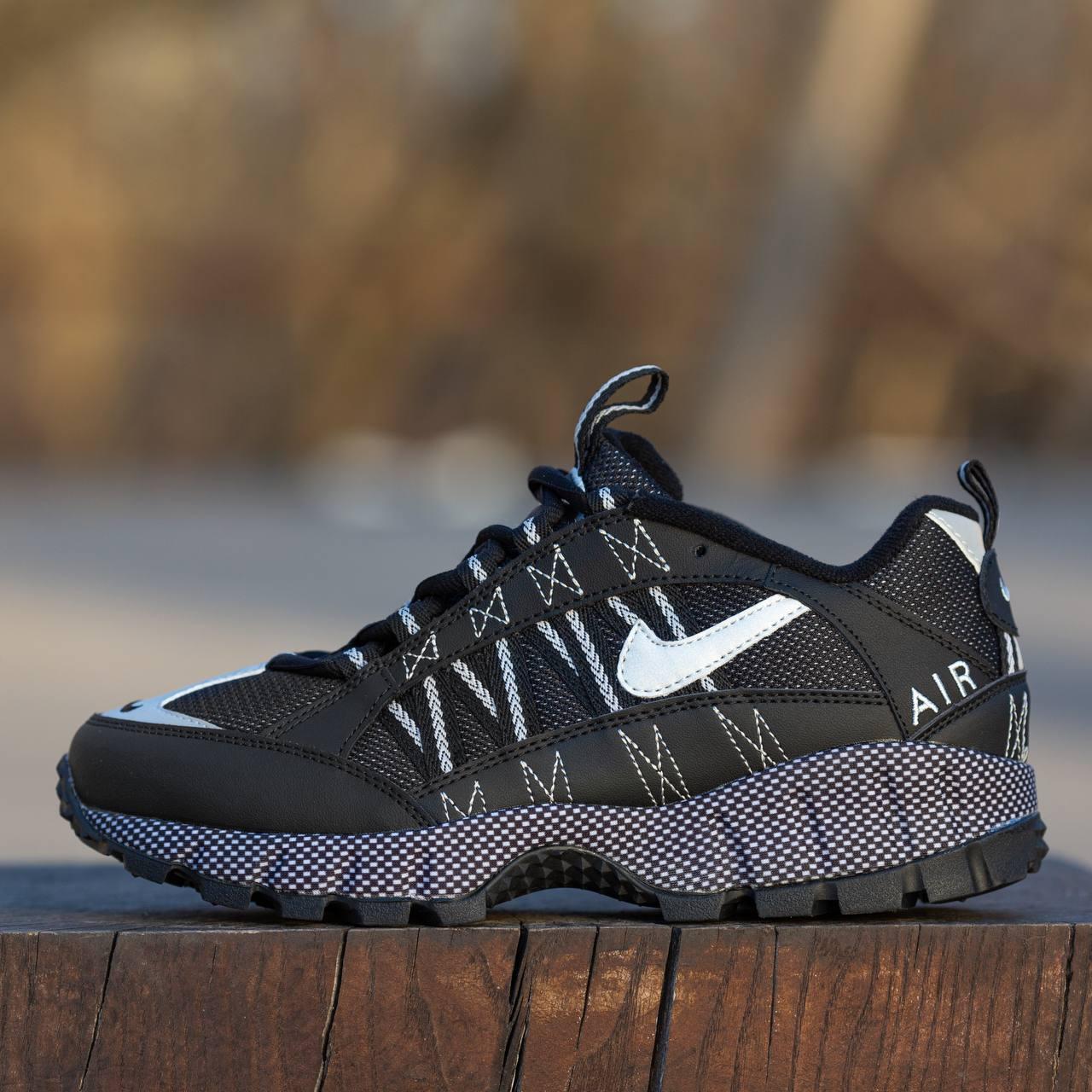 Чоловічі кросівки Nike Air HUMARA BLACK (чорні) модні повсякденні кроси 1746 Найк vkross